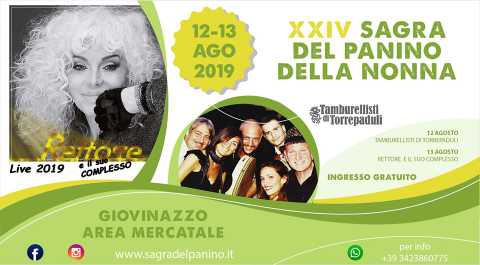 Giovinazzo, area mercatale: gli Equipe 84 alla Sagra del 